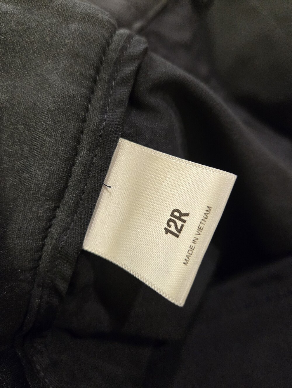 Express Navy Editor Mid Rise Bootcut Pants - Picture 10 of 10